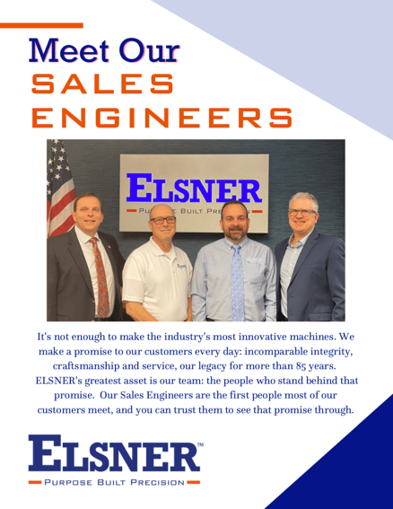 Meet ELSNER Sales Engineers