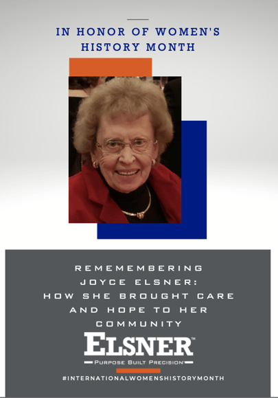 Remembering Joyce Elsner 
