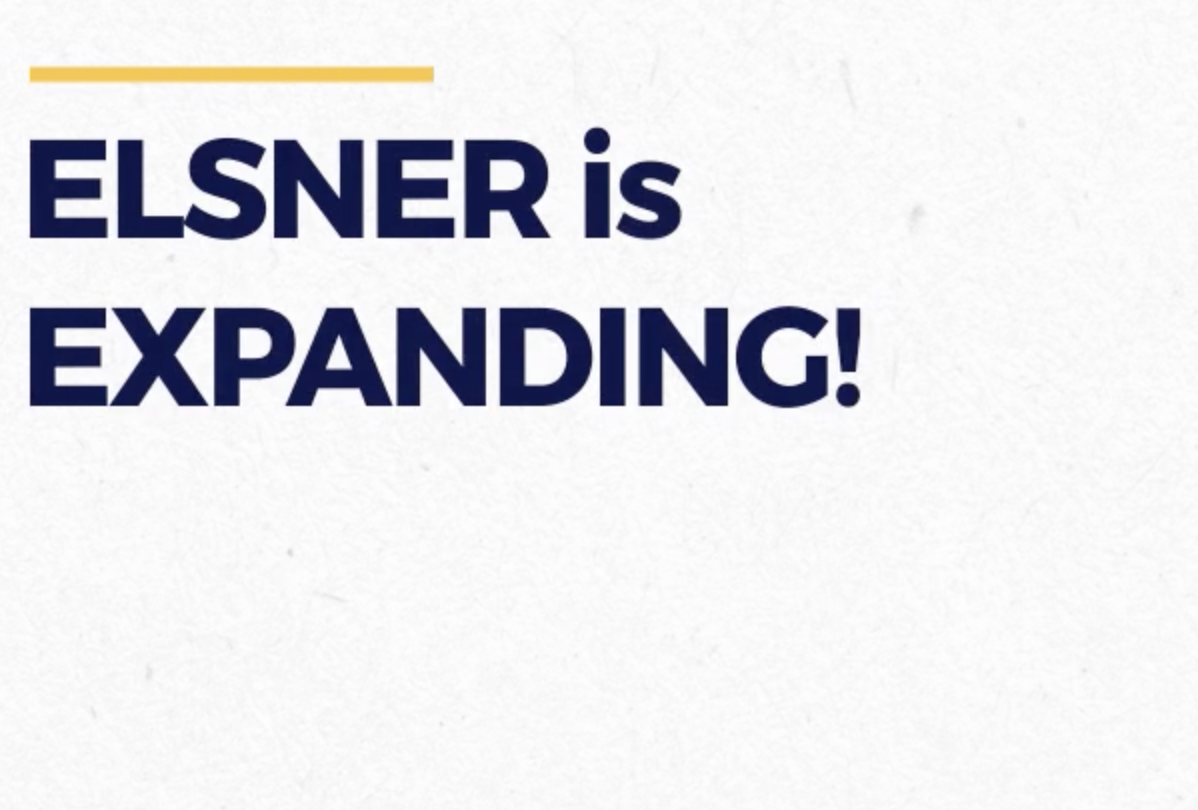 ELSNER is Expanding! Join our team!